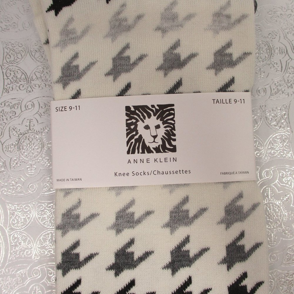 ANNE KLEIN Knee Sock NWT Size 9-11 - Picture 2 of 7